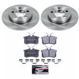 PowerStop TDSK3093 - Power Stop 00-06 Audi TT Quattro Rear Track Day SPEC Brake Kit
