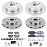 PowerStop TDSK1042 - Power Stop 98-02 Honda Accord Front & Rear Track Day SPEC Brake Kit