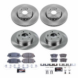PowerStop TDBK7283 - Power Stop 2016 Acura ILX Front & Rear Track Day Brake Kit