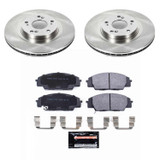 PowerStop TDSK2439 - Power Stop 02-06 Acura RSX Front Track Day SPEC Brake Kit