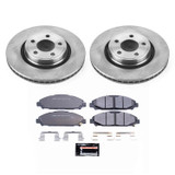 PowerStop TDBK6809 - Power Stop 15-19 Ford Mustang Front Track Day Brake Kit
