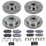 PowerStop TDSK6164 - Power Stop 13-16 Scion FR-S Front & Rear Track Day SPEC Brake Kit