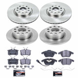 PowerStop TDSK7530 - Power Stop 2013 Audi A3 Front & Rear Track Day SPEC Brake Kit