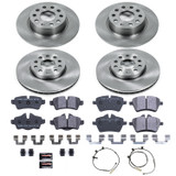 PowerStop TDSK6742 - Power Stop 11-16 Mini Cooper Front & Rear Track Day SPEC Brake Kit