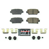 PowerStop Z23-2156 - Power Stop 2019 Mitsubishi Eclipse Cross Rear Z23 Evolution Sport Brake Pads w/Hardware