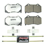 PowerStop Z26-1379B - Power Stop 17-18 Fiat 124 Spider Front Z26 Extreme Street Brake Pads w/Hardware