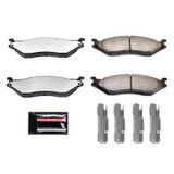 PowerStop Z36-777 - Power Stop 2002 Ford E-550 Super Duty Front or Rear Z36 Truck & Tow Brake Pads w/Hardware