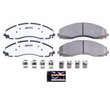 PowerStop Z36-2018 - Power Stop 17-19 Ford F-450 Super Duty Front Z36 Truck & Tow Brake Pads w/Hardware