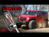 Rough Country 689028 - Vertex 2.5 Adjustable Front Shocks - 5-7.5 inch - NTD Lifts Only - Chevy/GMC 2500HD/3500HD (11-24)