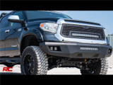 Rough Country 70224 - Mesh Grille - 30 inch Dual Row LED - Black - Amber DRL - Toyota Tundra (14-17)
