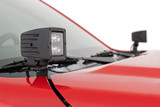 Rough Country 71065 - LED Light Kit - Ditch Mount - 2 inch Black Pair - Flood - Nissan Frontier (22-24)