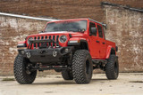 Rough Country 70823 - LED Light Kit - Quad - Cowl Mount - 2 inch Black - Amber DRL - Jeep Gladiator JT/Wrangler JL (18-24)