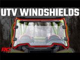 Rough Country 98212030 - Vented Full Windshield - Scratch Resistant - Can-Am Commander 1000