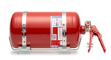 Sparco 014772MSL - 4.25 Liter Mechanical Steel Extinguisher System