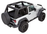 Bestop 54462-17 -   - JEEP(R) Trektop(R) Pro Hybrid Slantback Soft Top