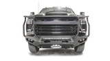 Fab Fours CH24-X6150-1 - Matrix Front Bumper; 2 Stage Black Powder Coated; w/Full Guard;