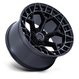 Fuel Wheels FC873BT22126844N - Fc873 Charger 22X12 Gloss Black Brushed Face Dark Tint
