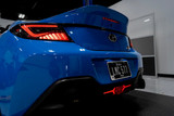 OLM OLME.49003.3 - Scythe Style LED Taillights Smoke Lens Black Base White Bar 2022+ BRZ GR86
