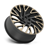 RedBourne 2210RWE375120M72L - Westminster 22X10 Matte Black W /Machined Face & Dark Matte Tint