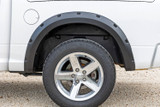 Rough Country F-D10911B-PXQ - Pocket Fender Flares - PXQ Black Metallic - Ram 1500 2WD/4WD (2009-2018 & Classic)