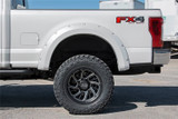 Rough Country F-F21112-JS - Pocket Fender Flares - JS Iconic Silver - Ford F-250/F-350 Super Duty (17-22)