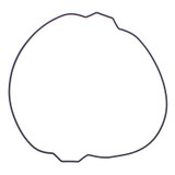 Vertex Pistons 819054 - Vertex Gaskets 21-23 Gas-Gas EC250 Outer Clutch Gasket Kit
