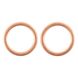 Vertex Pistons 823134 - Vertex Gaskets 08-12 Kawasaki EX250 Ninja Exhaust Gasket Kit