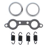 Vertex Pistons 823177 - Vertex Gaskets 2008 Polaris Sportsman X2 700 EFI Exhaust Gasket Kit