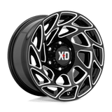 XD Wheels XD86021250344N - Xd860 Onslaught 20X12 Gloss Black Milled