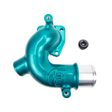 Wehrli WCF100157-CT - 98-18 Dodge / Ram Cummins 5.9L/6.7L WCFab X Fleece Thermostat Housing - Candy Teal