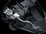 AWE 3015-52335 - 2024 Acura Integra Type S DE5 FWD Touring Edition Exhaust w/ Triple Chrome Silver Tips