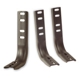 Big Country 391885 - Truck Accessories  - Brackets for 4", 5" & 6" WIDESIDER Bars - Cab Length - Textured Black