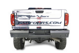 Fab Fours CH20-RT4950-1 - Red Steel Rear Bumper