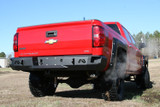 Fab Fours CS14-W3150-B - Heavy Duty Rear Bumper