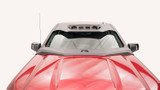 Fab Fours VC4000-B - ViCowl; Uncoated/Paintable; Combines Roof Visor And Cowl; Fab Fours VC4000-B - ViCowl; Uncoated/Paintable; Combines Roof Visor And Cowl;