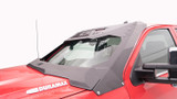 Fab Fours VC3100-B - ViCowl; Uncoated/Paintable; Combines Roof Visor And Cowl; [AWSL];