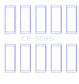 King Engine Bearings CR509SI0.25 - Volvo 850 (Size +0.25mm) Connecting Rod Bearing Set