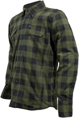 Speed and Strength 609886 - True Grit Armored Motoshirt Olive/Black - 2XL