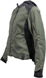 Speed and Strength 609905 - Daydream Textile Jacket Olive/Black Womens - 2XL