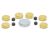 Proform 66558 - Brass Freeze Plug Kit For Chrysler 383-440 Engines All Sizes Needed Included