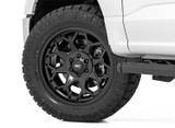 Rough Country 80201217 - 80 Series Wheel - One-Piece - Semi Gloss Black - 20x9 - 6x135 - -12mm