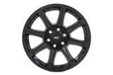 Rough Country 81201217 - 81 Series Wheel - One-Piece - Semi Gloss Black - 20x9 - 6x135 - -12mm