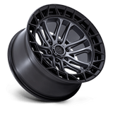Fuel Wheels FC874AB20106318N - Fc874 Celsius 20X10 Matte Gunmetal W/ Matte Black Lip