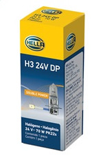 Hella H3 24V DP - Bulb, fog Light