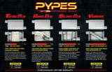 Pypes SGA20T - 68-72 Chevelle High Tuck 2.5 Inch Crossmember Back W/X-Pipe and Turbo Pro Mufflers System  Performance Exhaust