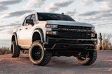 Rough Country A-C12211-GXP - Fender Flares - Defender - GXP Lakeshore Blue - Chevy Silverado 1500 2WD/4WD (19-24)