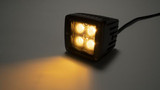 Southern Truck 77911K - 2.0 Inch Square Cube Cree LED Lights Pair Chrome Series White/Amber W/Harness 79903  Lifts