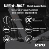 KYB SA1009 - 16-19 Ford Escape Gas-a-Just Shock Assembly - Rear