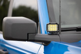 Rough Country 82047 - LED Light Kit - Ditch Mount - 2 inch Spectrum Pair - Spot Pattern - Ford Bronco (21-24)