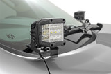 Rough Country 82295 - LED Light Kit - Ditch Mount - 2 inch Spectrum Pair - Spot - Ram 1500 (19-25)